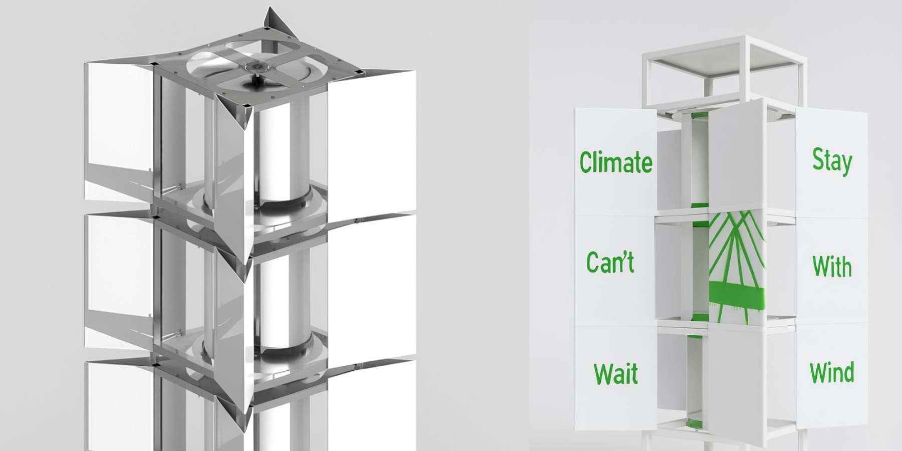 Polymathic Innovations GridLeaf wind turbine and product strategy